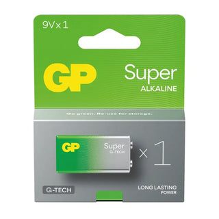 BATTERI SUPER 9V/6LF22 1P - GP