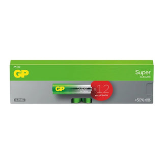 BATTERI SUPER AA/LR6 12P - GP