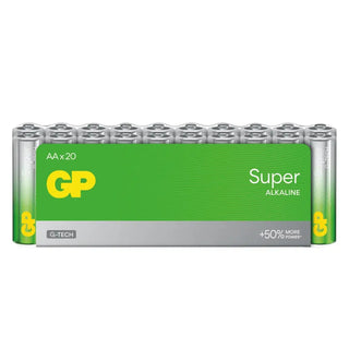BATTERI SUPER AA/LR6 20P - GP