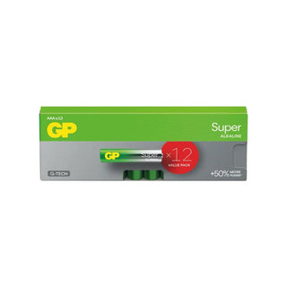 BATTERI SUPER AAA/LR03 12P - GP