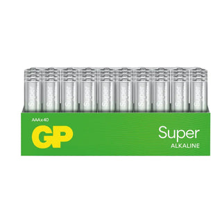 BATTERI SUPER AAA/LR03 40P - GP