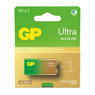 BATTERI ULTRA 9V/6LF22 1P - GP