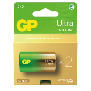 BATTERI ULTRA D/LR20 2P - GP