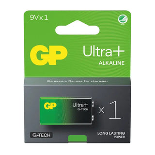 BATTERI ULTRA PLUS 9V/6LF22 1P - GP