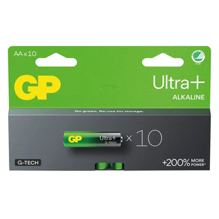 BATTERI ULTRA PLUS AA/LR6 10P - GP