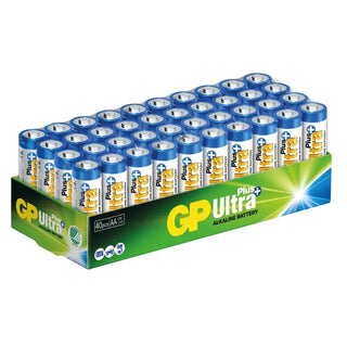BATTERI ULTRA PLUS LR6/AA 40-PACK - GP