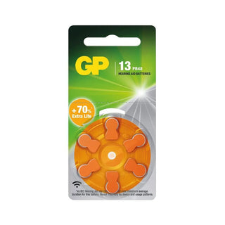 Gp Hörapparatsbatteri Za 13 6p | CleanNest - GP | CleanNest