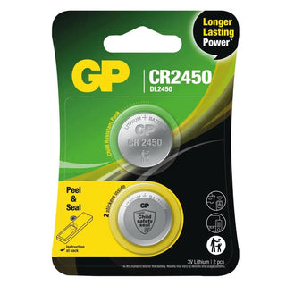 GP KNAPPCELLSBATTERI CR2450 2P | CleanNest - GP | CleanNest