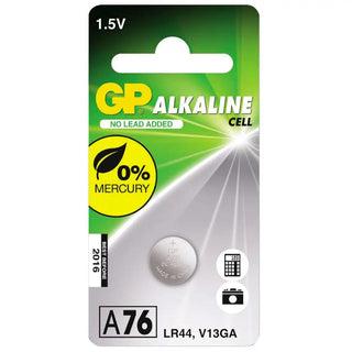 KNAPPCELLSBATTERI LR44 1-PACK - GP