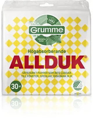 Grumme - Allduk - 16x30st - Grumme | CleanNest