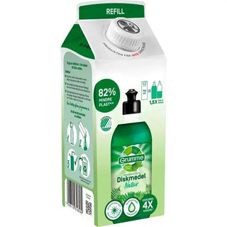 Grumme - Diskmedel Natur Refill - 750ml - Grumme | CleanNest