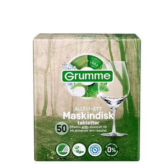 Grumme - Maskindisktabletter 7x50-Pack - Grumme | CleanNest