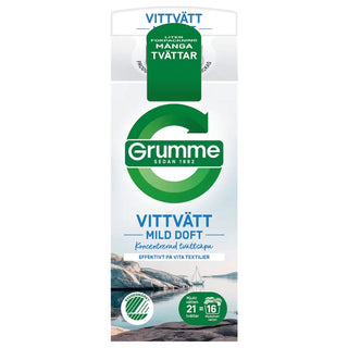 TVÄTTMEDEL FLYTANDE VITTVÄTT - GRUMME