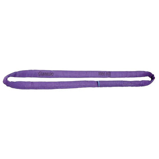 Rundsling 1T 5,0M Sömlös Violett - GUNNEBOLI