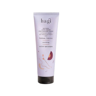 Hagi Natural Lipid Cream för spruckna klackar med vitamin E och A-komplex.