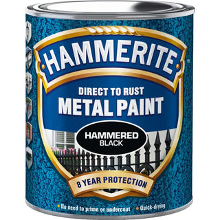 HAMMARLACK 250ML SVART    HAMMERITE - HAMMERITE