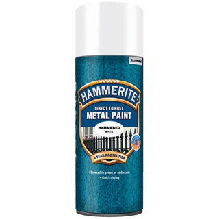 Hammerite Hammarlack 400ml Gråvit Spray | CleanNest - HAMMERITE | CleanNest