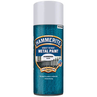 HAMMARLACK 400ML SILVER  SPRAY - HAMMERITE