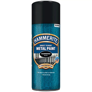 Hammerite Hammarlack 400ml Svart Spray | CleanNest - HAMMERITE | CleanNest