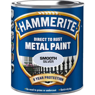 Hammerite Slätlack 250ml Silver | CleanNest - HAMMERITE | CleanNest