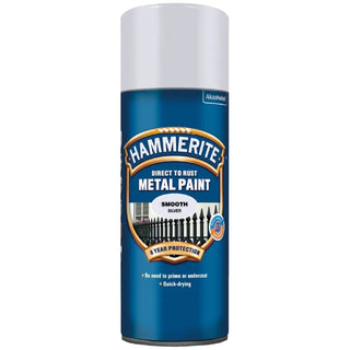 Hammerite Slätlack 400ml Silver Spray | CleanNest - HAMMERITE | CleanNest