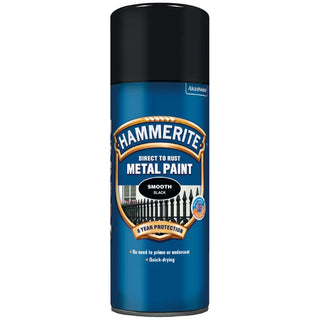 SLÄTLACK 400ML SVART     SPRAY - HAMMERITE