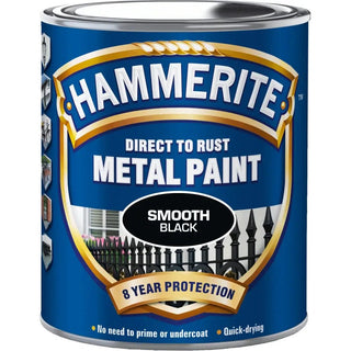 Hammerite Slätlack 750ml Svart | CleanNest - HAMMERITE | CleanNest