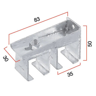 Helaform Väggkonsol Dubbel Kvd­0752 | CleanNest - HELAFORM | CleanNest