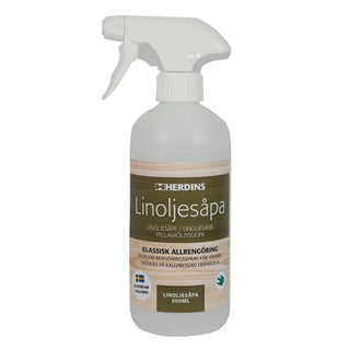 Herdins LINOLJESÅPA SPRAY 500ML - Herdins | CleanNest