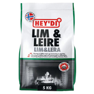 ELDFAST BRUK LIM & LERA GRÅ 5KG - HEYDI