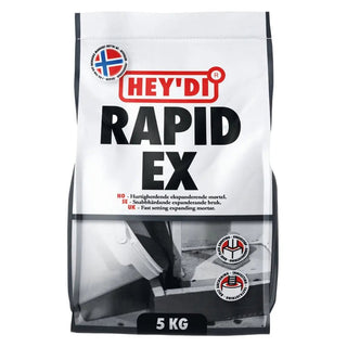 HEYDI EXPANDERBETONG RAPID EX GRÅ 5KG | CleanNest - HEYDI | CleanNest