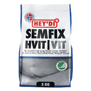 FÄSTMASSA SEMFIX VIT 5KG - HEYDI