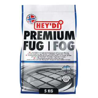 HEYDI FOGMASSA PREMIUM ANTRACIT 5KG | CleanNest - HEYDI | CleanNest