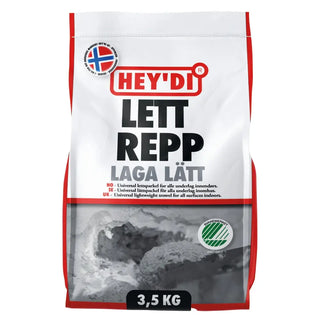 SPACKEL LAGA LÄTT 3,5KG - HEYDI