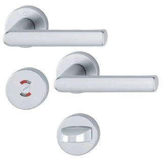 Hoppe Trycke Hamburg Wc F1 Alu Matt | CleanNest - HOPPE | CleanNest