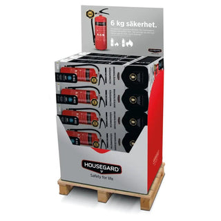Housegard Brandsläckare 6kg 55a Halvpall 24st | CleanNest - HOUSEGARD | CleanNest