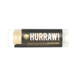 Hurra! mandarin kamomill sol läppbalsam med SPF 15