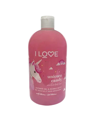 I Love Bath & Shower Unicorn Candy - 500ml - CleanNest