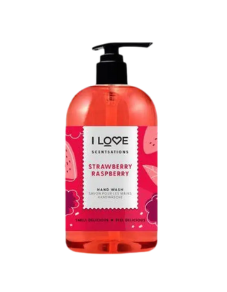 I Love Scentsation Handtvål Strawberry & Raspberry - 500ml - CleanNest