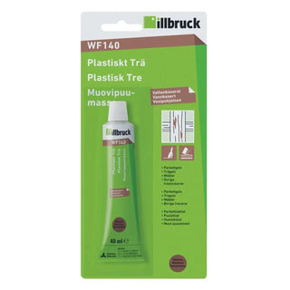 Illbruck Plastiskt Trä Wf140 Ljusbrun 40ml | CleanNest - ILLBRUCK | CleanNest