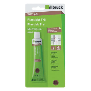 PLASTISKT TRÄ WF140 MELLANBRUN 40ML - ILLBRUCK