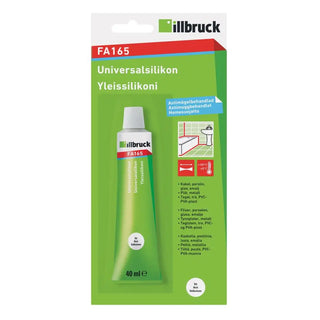 UNIVERSALSILIKON FA165 TRANSP 40ML - ILLBRUCK