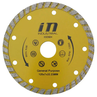 DIAMANTKAPKLINGA 125 MM TURBO - INDUSTRIAL