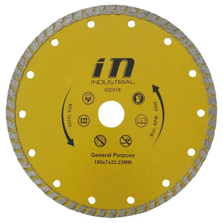 DIAMANTKAPKLINGA 180 MM TURBO - INDUSTRIAL