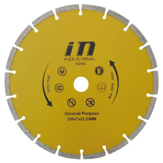INDUSTRIAL DIAMANTKAPKLINGA 230 MM SEGM. | CleanNest - INDUSTRIAL | CleanNest