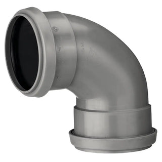 Rörböj Ht M 2 Muff 110 90Gr Svängd - INOWA