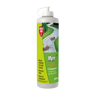 Flaska med medel mot myror och krypande insekter.