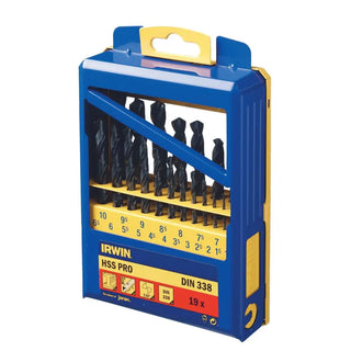 BORRSET HSS PRO 1-10MM   19DEL - IRWIN