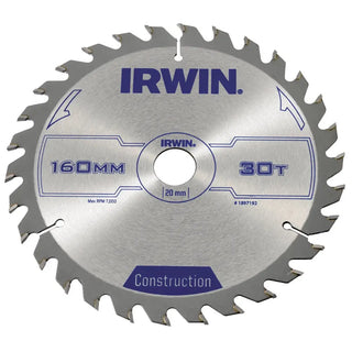 SÅGKL 160X20/16MM 30T 2,5MM - IRWIN