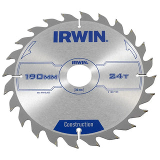 SÅGKL 190X30/20/16MM 24T 2,5MM - IRWIN